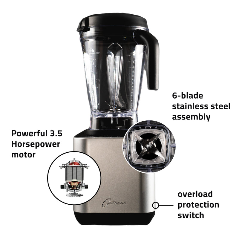 The OPTIMUM G2.6 Platinum Series, Our Most Powerful Blender To Date